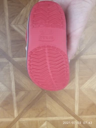 Крокси Crocs Kids Crocband Clog Tennis Ball Green J1-32.5-20.5 см 204537 фото від покупців 7