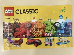Конструктор LEGO Classic Кубики и колеса 442 детали (10715) фото от покупателей 4