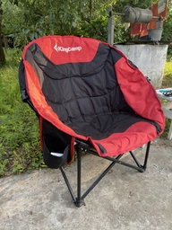 Розкладне крісло KingCamp Moon Leisure Chair Black/Blue (KC3816 Black/Blue) фото від покупців 13