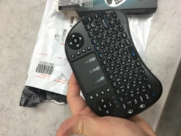 Беспроводная мини клавиатура русская с тачпадом UKC i8 2.4G для Smart TV фото от покупателей 1