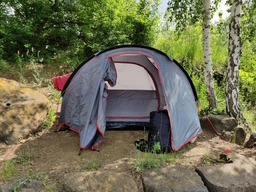 Намет тримісний High Peak Nevada 3.1 Deep Forest (10351) фото від покупців 8