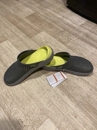 Сабо Crocs LiteRide Clog 42 р 27-27.5 см Кляксы Темно-синие с розовым 204592-M9/W11 Navy/Pink фото от покупателей 1