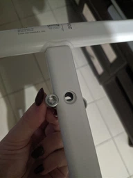 Вешалка для одежды IKEA MULIG МУЛІГ, белая, 601.794.34 фото от покупателей 8