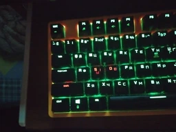 Ігрова клавіатура Hator Rockfall Mechanical Red Switches Yellow Edition UA ​​(HTK-602)