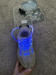 Светящиеся LED шнурки UFT Disco синие (svetshnurblue) фото от покупателей 4