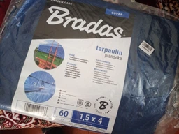 Тент водонепроникний BRADAS BLUE 60г/м2 1,5х4м (PL1,5/4) фото від покупців 2
