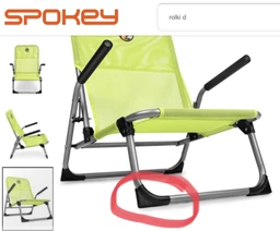 Раскладное кресло Spokey Bahama Lime 926795 (5902693267959) фото от покупателей 2