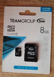 Карта памяти MicroSDHC 4GB Class 4 Team + SD-adapter (TUSDH4GCL403)
