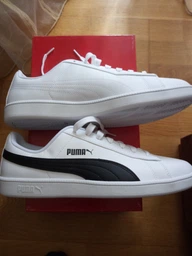 Мужские кеды низкие Puma Up 37260502 44.5 (10) 29 см White-Black (4062451566739) фото от покупателей 2