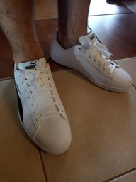 Мужские кеды низкие Puma Up 37260502 44.5 (10) 29 см White-Black (4062451566739) фото от покупателей 4