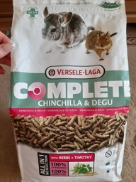 Корм для шиншилл и дегу Versele-Laga Complete Chinchilla&Degu гранулированный 500 г (612552) фото от покупателей 5