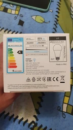Умная лампочка WIZ Smart LED WiFi A60 E27 WiZ60 DW F White 810lm 4000K 9W (WZE20026041) фото от покупателей 3