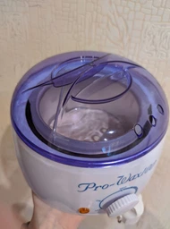 Воскоплав банковий з терморегулятором PRO-WAX 100 Pink для воску в гранулах та таблетках на 400 мл. фото від покупців 1