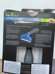 Фурминатор для собак с длинной шерстью FURminator размер L (691657) (4048422141136) фото от покупателей 16