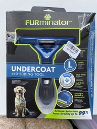 Фурминатор для собак с длинной шерстью FURminator размер L (691657) (4048422141136) фото от покупателей 18