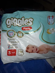 Підгузки-трусики дитячі Giggles midi 5-9 кг 34 шт. (8680131205134) фото від покупців 8