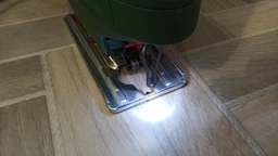 Лобзик электрический Bosch PST 900 PEL 620 Вт, подсветка рабочей зоны, маятниковый ход, регулировка скорости, отсек для пилотен + 1 полотно T 144 D, Cut control, чемодан (06033A0220) фото от покупателей 18