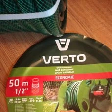 Шланг садовий Verto Economic, 1/2", 20м, 3 шари, до 20бар, -5…+30°C фото від покупців 5