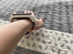 Ремінець BeCover Elastic Nylon Style для Xiaomi Mi Smart Band 5/Mi Smart Band 6 (Size M) Blue-White (706151) фото від покупців 12