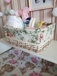 Кошик стелажний Natural House Rose 34х25х15 см Бежевий (EW-84 M)