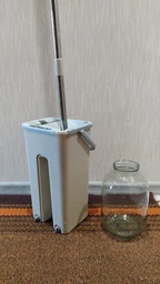 Швабра з відром Supretto Self-Wash 5280-0001 із самоочищенням і зливом (2000100021736) фото від покупців 5