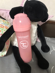 Пляшка для годування антиколькова Twistshake із силіконовою соскою 330 мл (7350083122643) фото від покупців 1