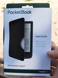 Обкладинка PocketBook Shell 6" WPUC-627-S-BG для 616/627/632 синьо-сіра фото от покупателей 2