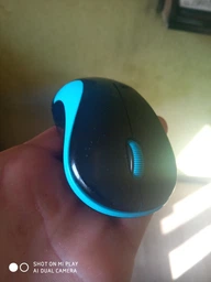 Миша A4Tech G3-270N Black+Blue, USB V-TRACK, Wireless, 1000dp фото від покупців 3