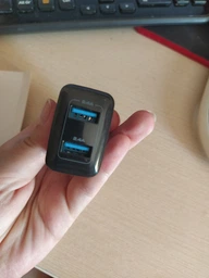 Мережевий зарядний пристрій Promate BiPlug 12 Вт 2 USB Black (biplug.black) фото від покупців 18