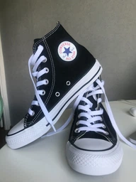 Женские кеды Converse Chuck Taylor All Star Hi Black M9160C черные, Цвет Черный, Размер 39 фото от покупателей 3