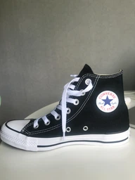 Женские кеды Converse Chuck Taylor All Star Hi Black M9160C черные, Цвет Черный, Размер 39 фото от покупателей 7