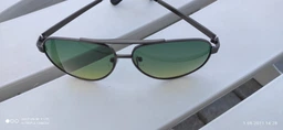Очки водителя Антифара с поляризационной линзой Polar Eagle Aviator - Желто-зеленые С Футляром и салфеткой фото от покупателей 2