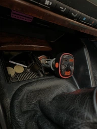 FM-модулятор + автомобільний зарядний пристрій Gelius Play GP-FMT050s PD30W / QC3,0, Blue фото від покупців 4