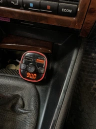 FM-модулятор + автомобільний зарядний пристрій Gelius Play GP-FMT050s PD30W / QC3,0, Blue фото від покупців 3