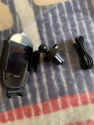 Тримач Baseus Smart Car Mount Cell на повітропровід Black (SUGENT-ZN01)
