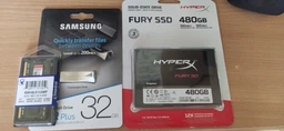 SSD диск Kingston HyperX Fury 3D 480GB 2.5" SATAIII 3D NAND TLC (KC-S44480-6F)