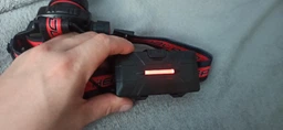 Налобний ліхтар WD420 T6 і COB розсіювач ангельський очей акк.2x18650 Micro usb