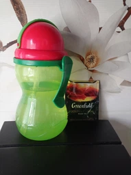 Поїльник непроливайка 370 ml Canpol Babies 56/113 Блакитний фото від покупців 10