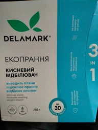 Усилитель стирки кислородный отбеливатель Delamark 750 г (4820152330321) фото от покупателей 18