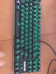 Клавіатура ігрова Механічна Дротова ZUOYA X51 87 з RGB-підсвічуванням Anti Ghosting (Red Switch) Біла фото від покупців 9