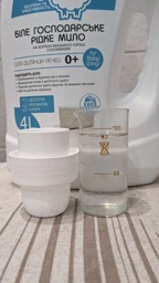 Господарське рідке мило для дитячих речей Біла Овечка For Baby Things, 1 л фото від покупців 6