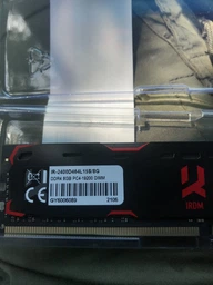 Модуль пам'яті DDR4 2x4GB/2400 GOODRAM Iridium Black (IR-2400D464L15S/8GDC)