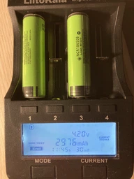 Акумулятор літій-іонний 18650 Panasonic NCR18650B захищений (protected) 3400mAh 6.8A 4.2/3.6/2.5V фото від покупців 12
