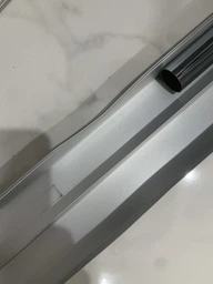 Шафа-купе тридверна Roko 209.2х60х242 см ДСП + Дзеркало Сірий (20200027479)