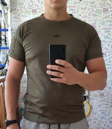 Тактична футболка-поло Lesko A825 Green розмір S з коротким рукавом для чоловіків армійська