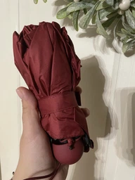 Карманный зонт в футляре капсула UFT Umbrella U1 Red фото от покупателей 6