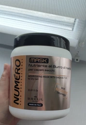 Маска для волос Brelil Numero Питательная с маслом карите 300 мл (8011935069705) фото от покупателей 2