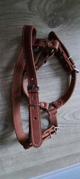 Шлея Collar одинарная для мелких и средних собак (ширина 20 мм, А:40-56 см, В:57-65 см) Коричневая (06366Collar)