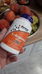 Амінокислота NOW Foods Л-Аргінін 500 мг 100 капсул NOW00030 фото від покупців 1