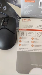 Мишка A4Tech FM12S Black фото від покупців 3